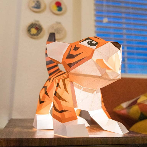 Baby Tiger PaperCraft Art Kit