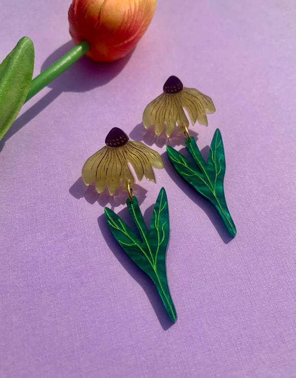 Black Eyed Susan Earrings