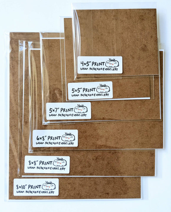 Resting Cat / Taking a Peek Print