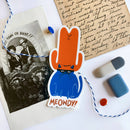 Meowdy Western Cat Sticker-3