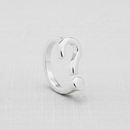 Question Mark Adjustable Ring-1