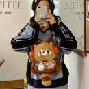 Red Panda Plush Backpack-3