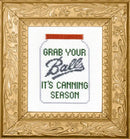 Grab Your Balls - Deluxe Cross Stitch Kit-1