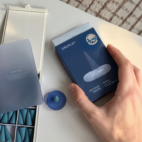 DROPLET Wild Berry Incense Drops | 26 Cones
