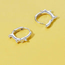 Dachshund Dog Hoop Earrings-1