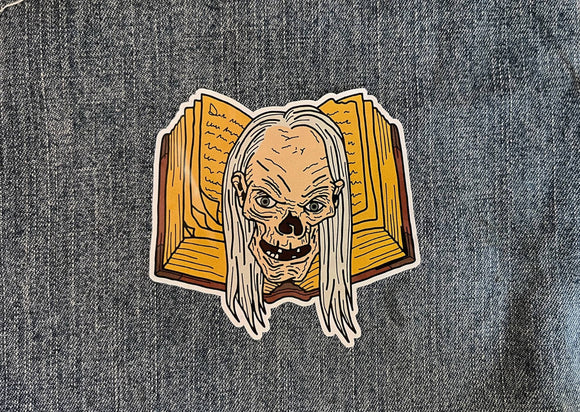 Ghoulish Storyteller Sticker