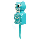 Vibrant Blue Turquoise Kit-Cat Klock-4
