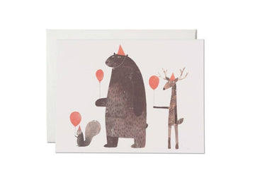 Birthday Party Animals Card
