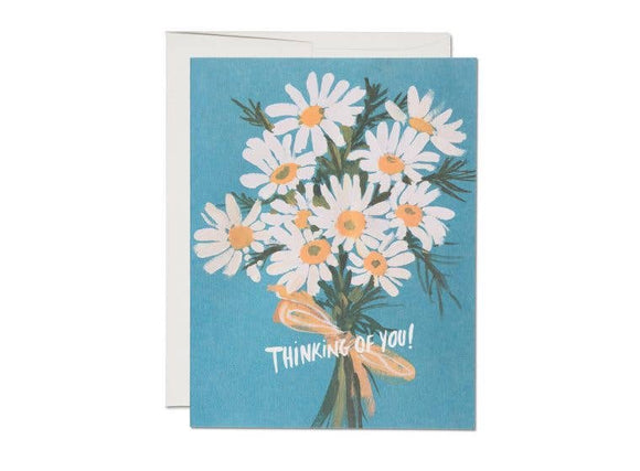 Vintage Daisy Thinking Of You Card