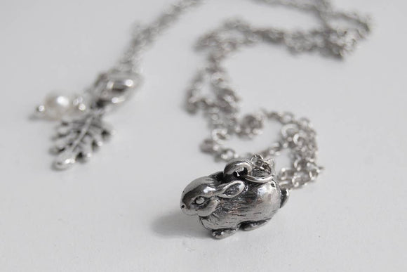 Baby Bunny Necklace