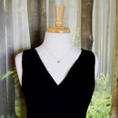 Rose Gold Pine Cone Necklace-2