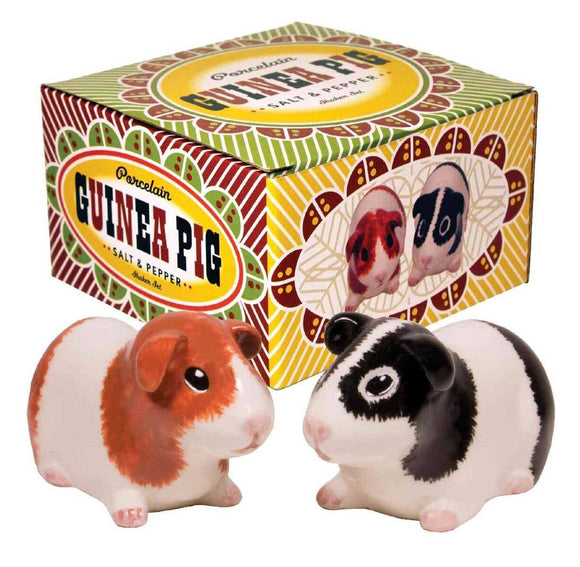 Guinea Pig Salt + Pepper Shakers