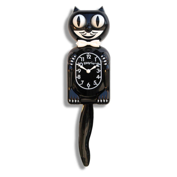 Black Kitty-Cat Klock (Smaller Size)