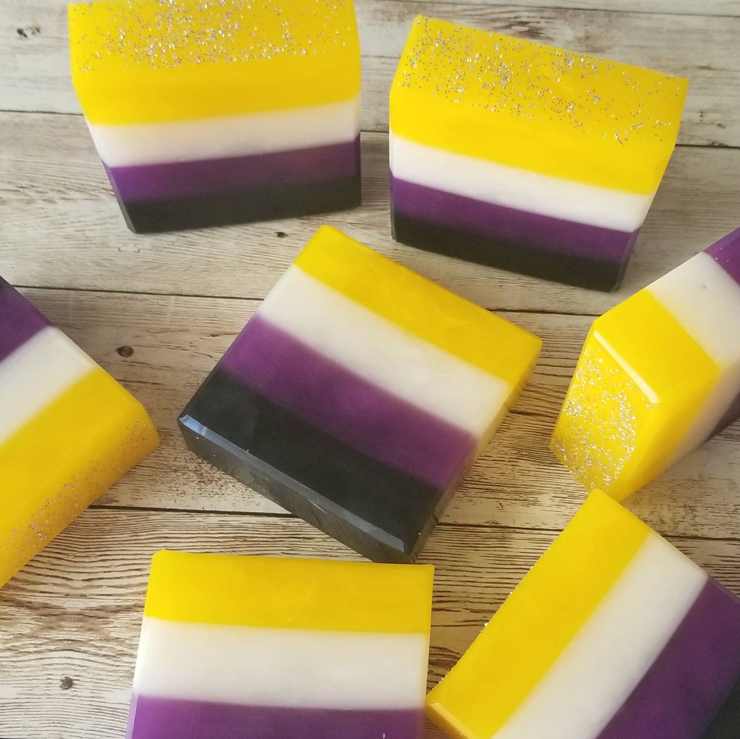 Nonbinary Pride Artisan Soap