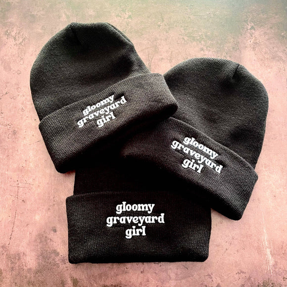 Gloomy Graveyard Girl Beanie