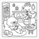 Little Cuties: Cozy Coloring Book-5