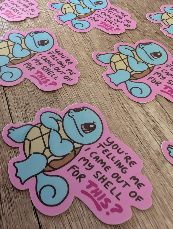 Squirtle Sticker