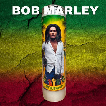 The Luminary Bob Marley Altar Candle