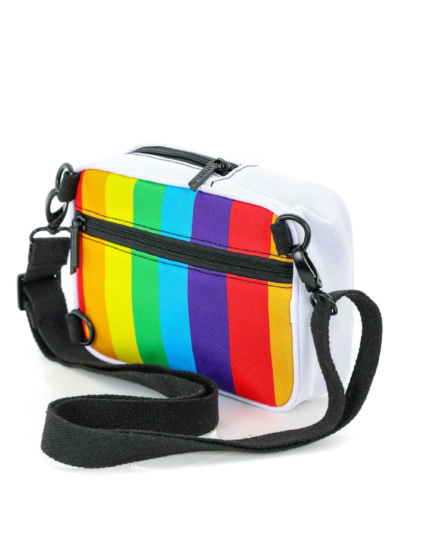 Rainbow Stripe Crossbody Bag