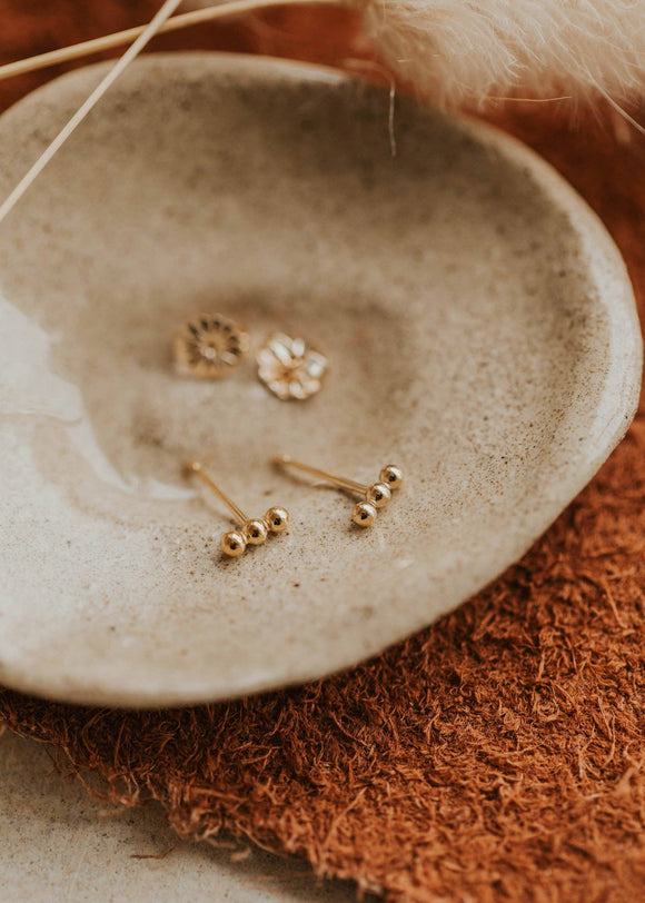 Hello Adorn: Triple Dot Studs Earrings