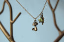 Toadstool Mushroom Charm Necklace-5
