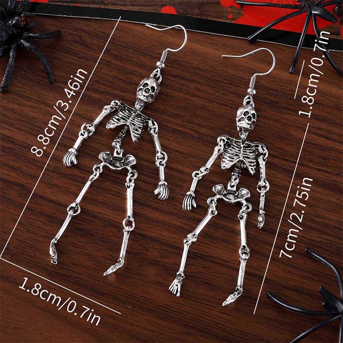 Skeleton Earrings