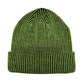 Vertical Contrast Stripe Cuff Beanie