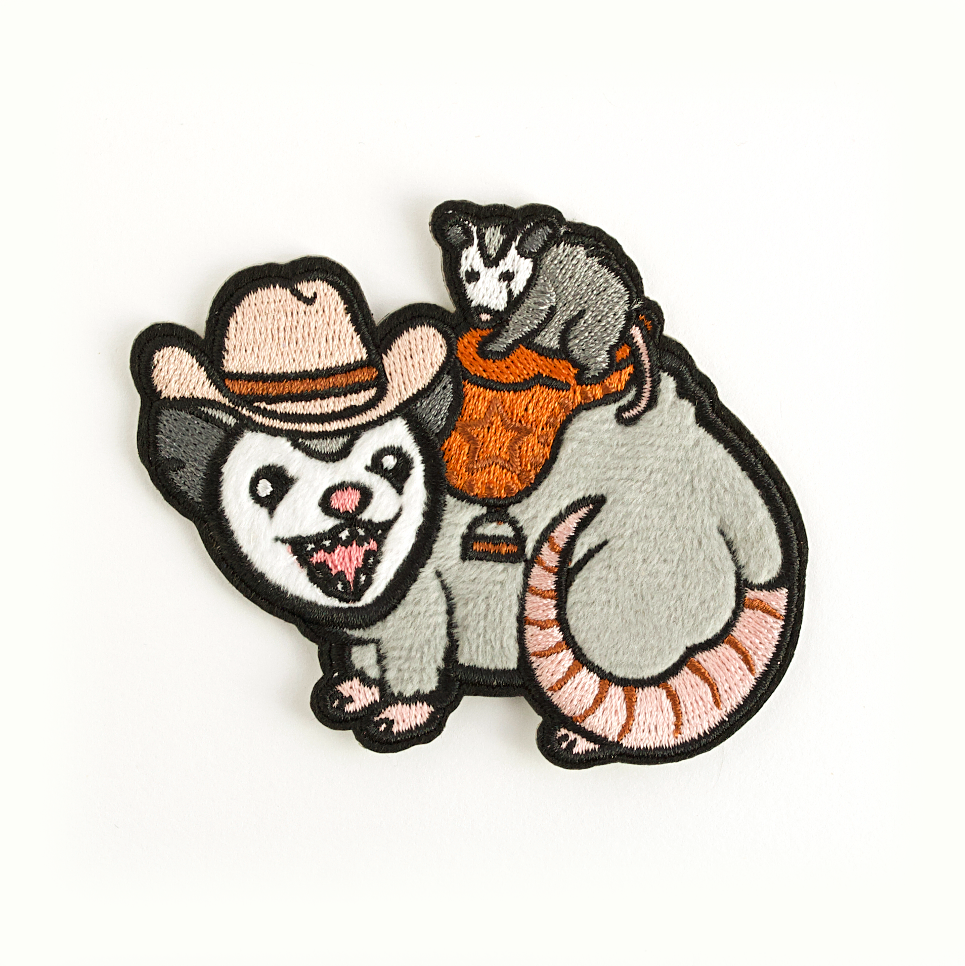 Possum Posse Fuzzy Patch