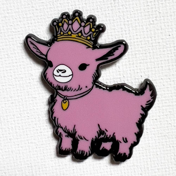 Baby Princess Goat Pin