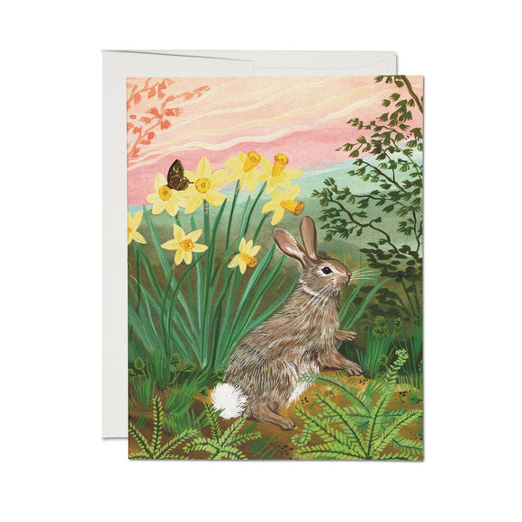 Daffodil Greetings Greeting Card