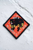 Nervous Disposition Felt Sticky Patch-1