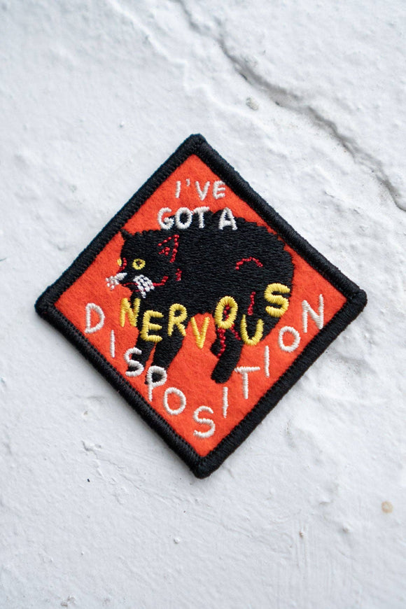 Nervous Disposition Felt Sticky Patch