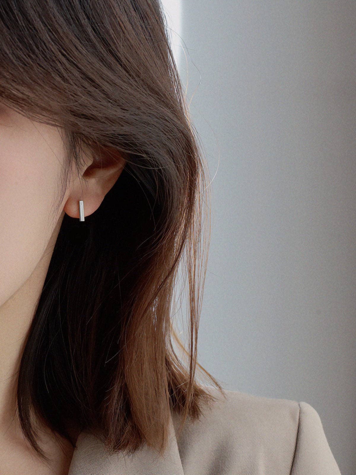 Bar Post Earrings