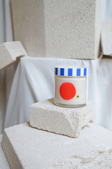 to:from grapefruit + thyme candle - 0