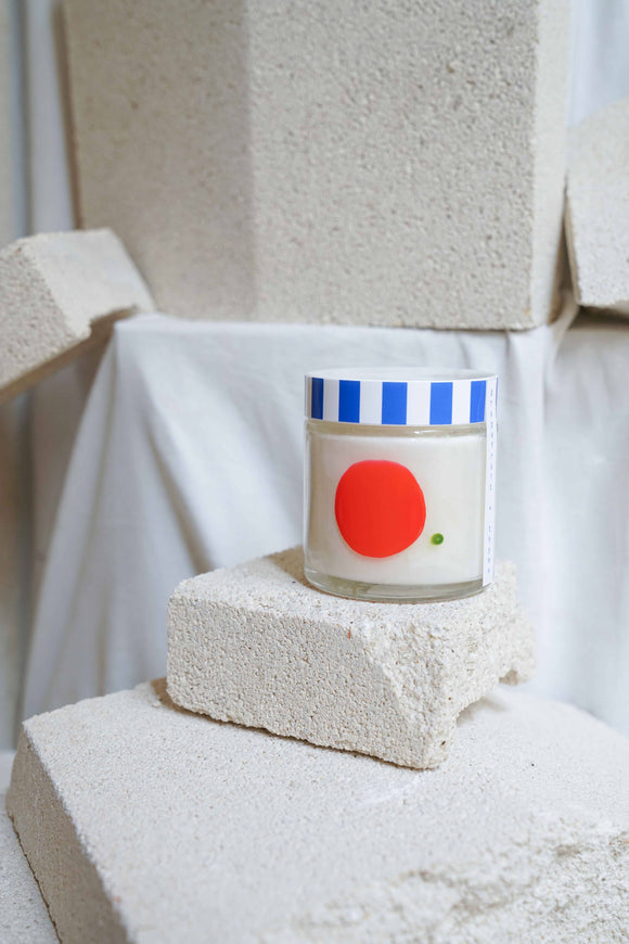 to:from grapefruit + thyme candle