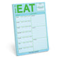 What to Eat Pad with Magnet (Pastel)