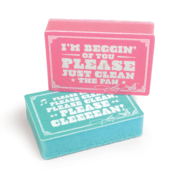 Dolly Parton Jolene Kitchen Sponges, Set of 2