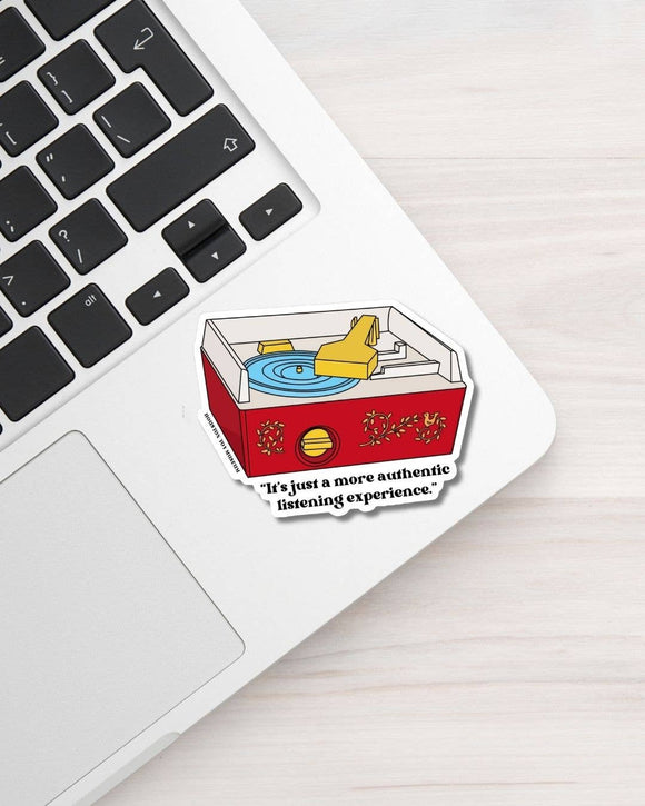 Fisher Price Record Player Sticker