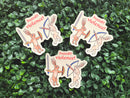 Huzzah! Violence! Medieval Rabbits Sticker-3