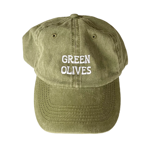 Green Olives Baseball Cap Dad Hat