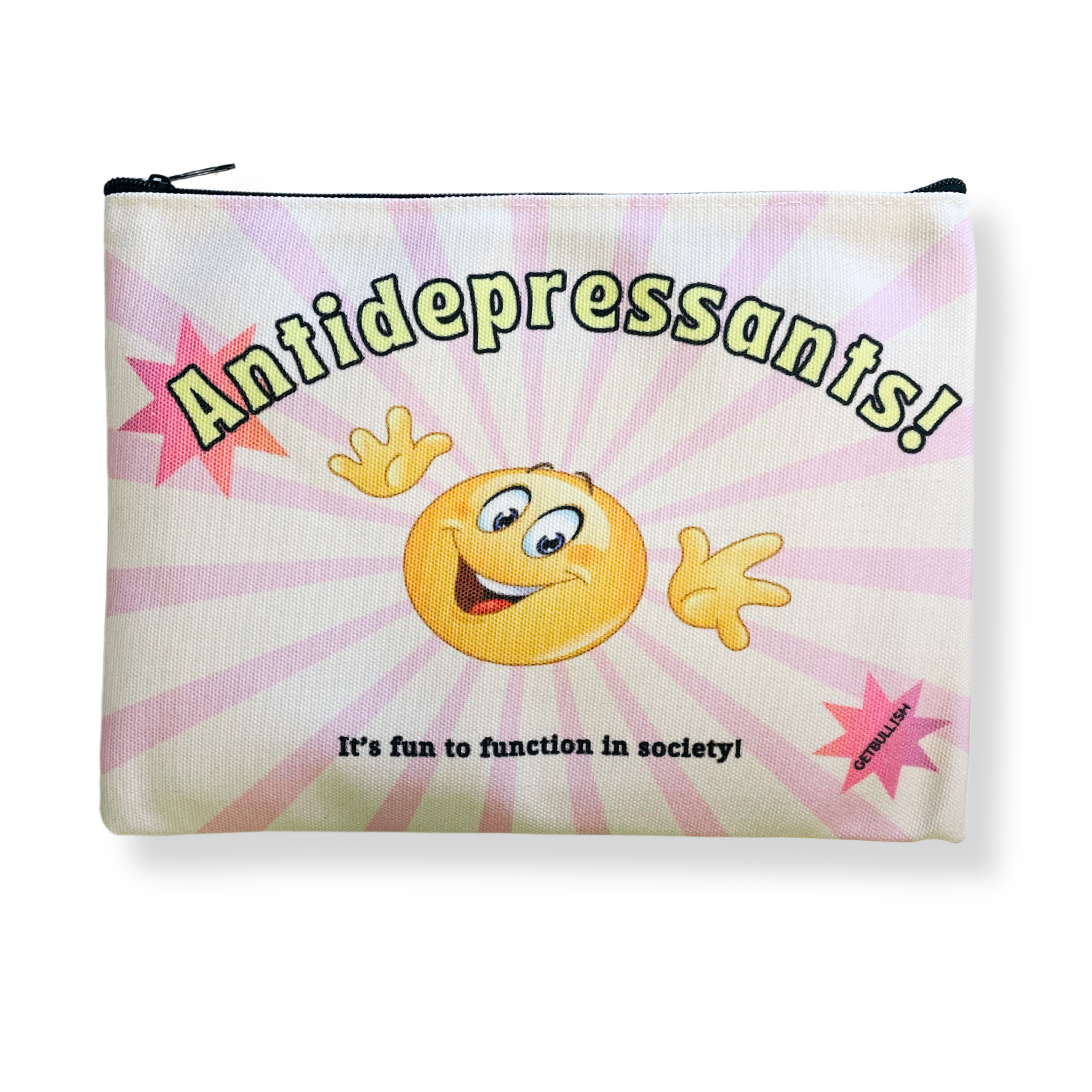 Antidepressants! Canvas Zipper Pouch