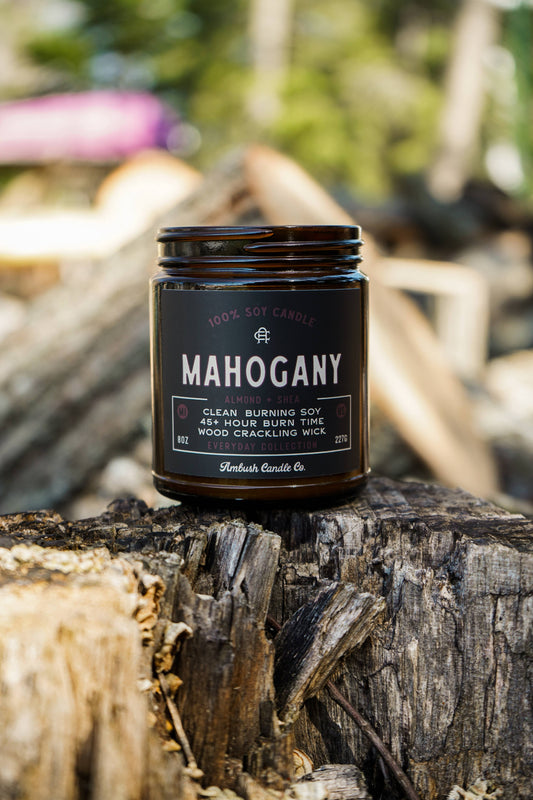 Mahogany | Almond + Shea Candle