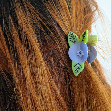 Mini Blueberry Hair Claw Clip - 0