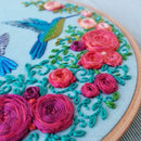 Summer Hummingbird Embroidery Kit-3