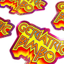Geriatric Bimbo Retro Sticker-4