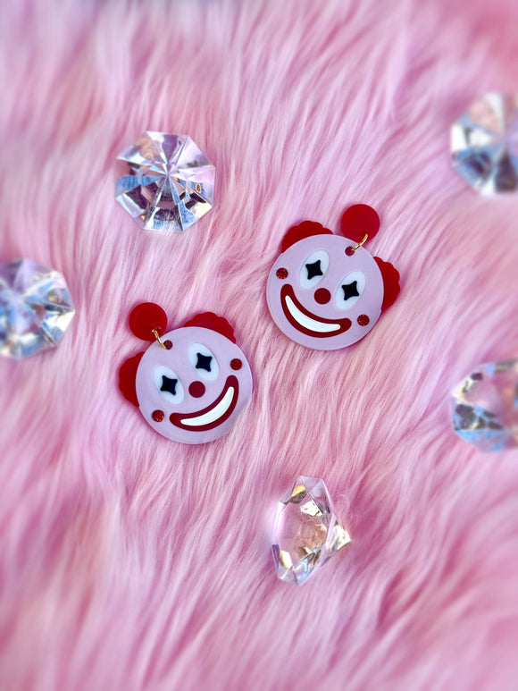Kitschy Clown Statement Earrings