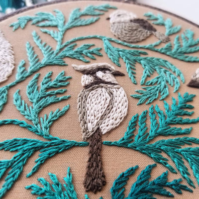 Winter Birds Embroidery Kit - 0