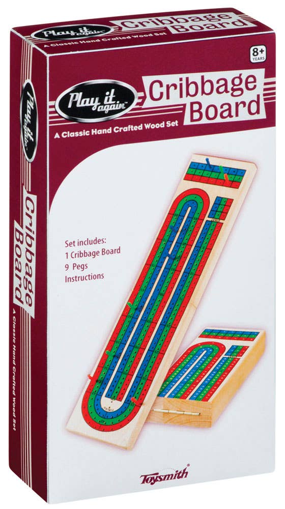 Triple Track Cribbage Board Game