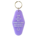 Unsettling Internet Presence Keychain-1