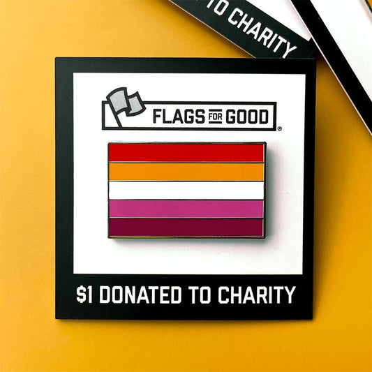 Lesbian Pride Flag Pin